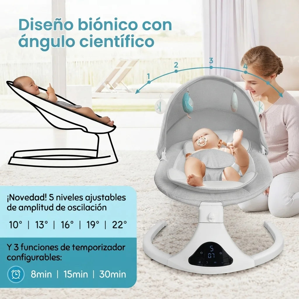 UN MOMENTO DE CALMA PARA TU BEBÉ. UN RESPIRO PARA VOS