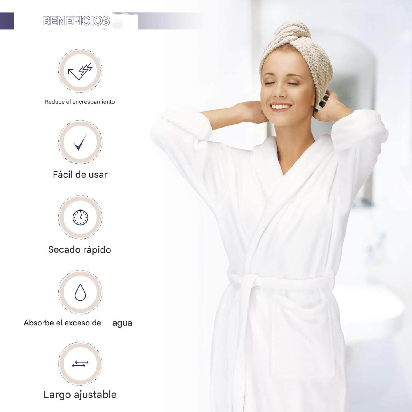 secado de pelo, pleno