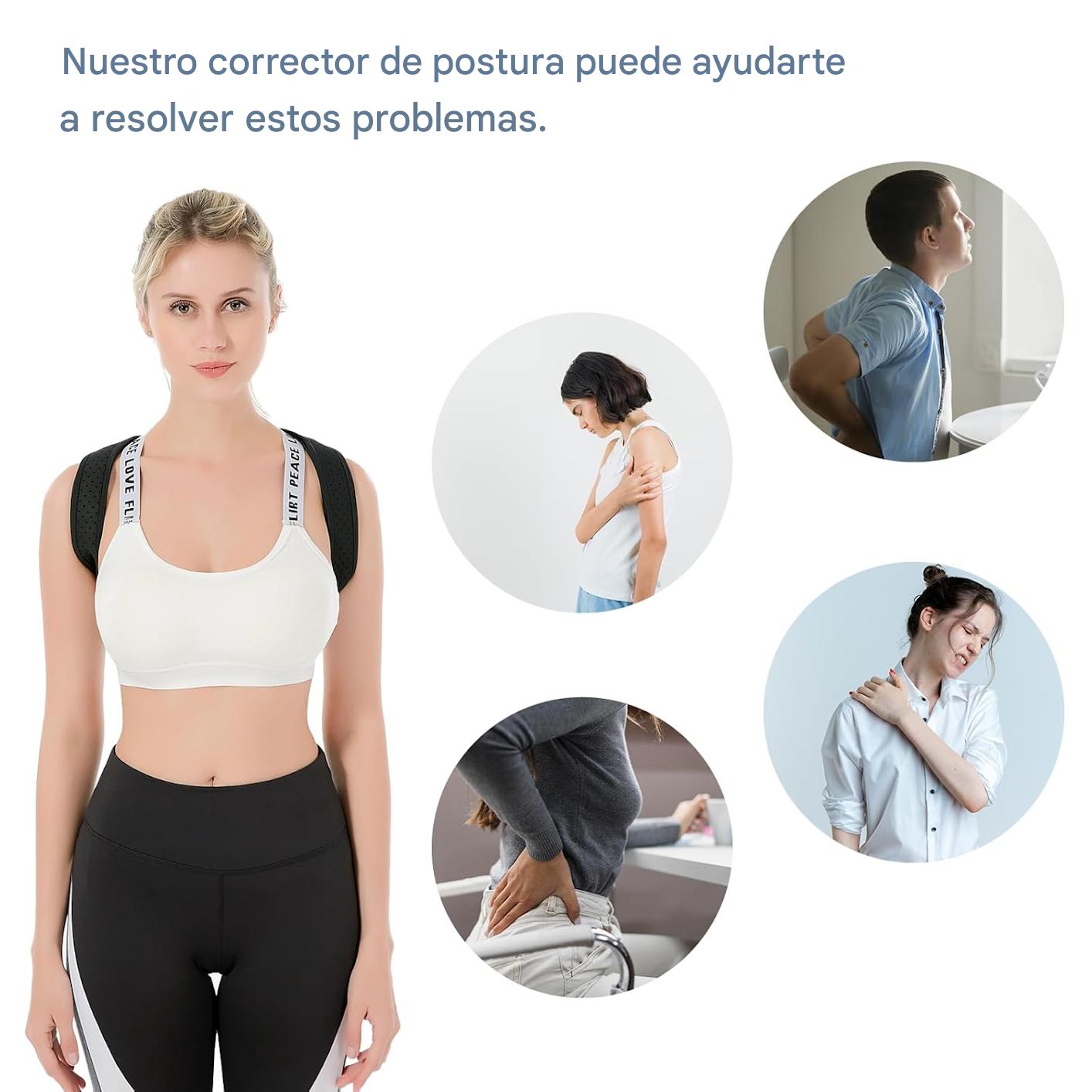 CORRECTOR DE POSTURA: VIVE ERGUIDO, Y SIN DOLOR