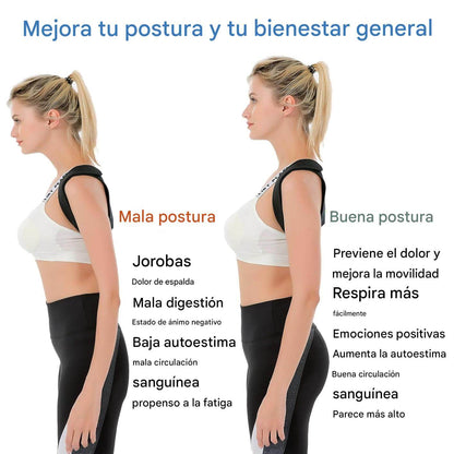 CORRECTOR DE POSTURA: VIVE ERGUIDO, Y SIN DOLOR
