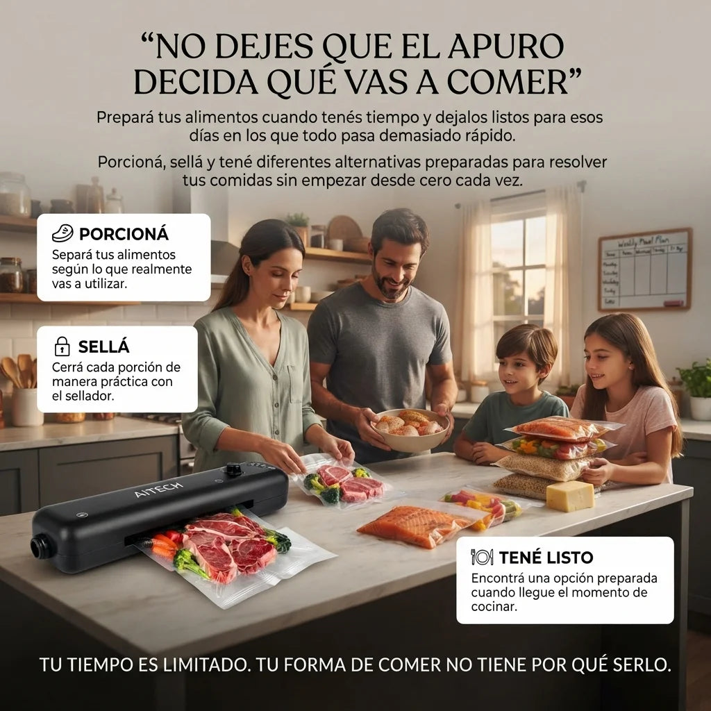 COMPRÁS UNA VEZ. CONSERVÁ MÁS. TIRÁS MENOS.