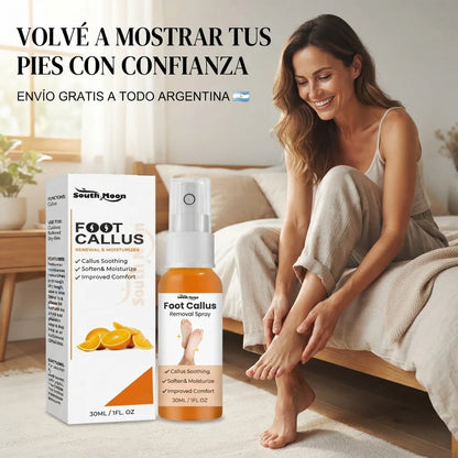 ADIÓS A LOS TALONES ÁSPEROS: SPRAY REMOVEDOR DE CALLOS