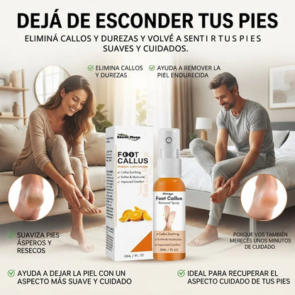 ADIÓS A LOS TALONES ÁSPEROS: SPRAY REMOVEDOR DE CALLOS