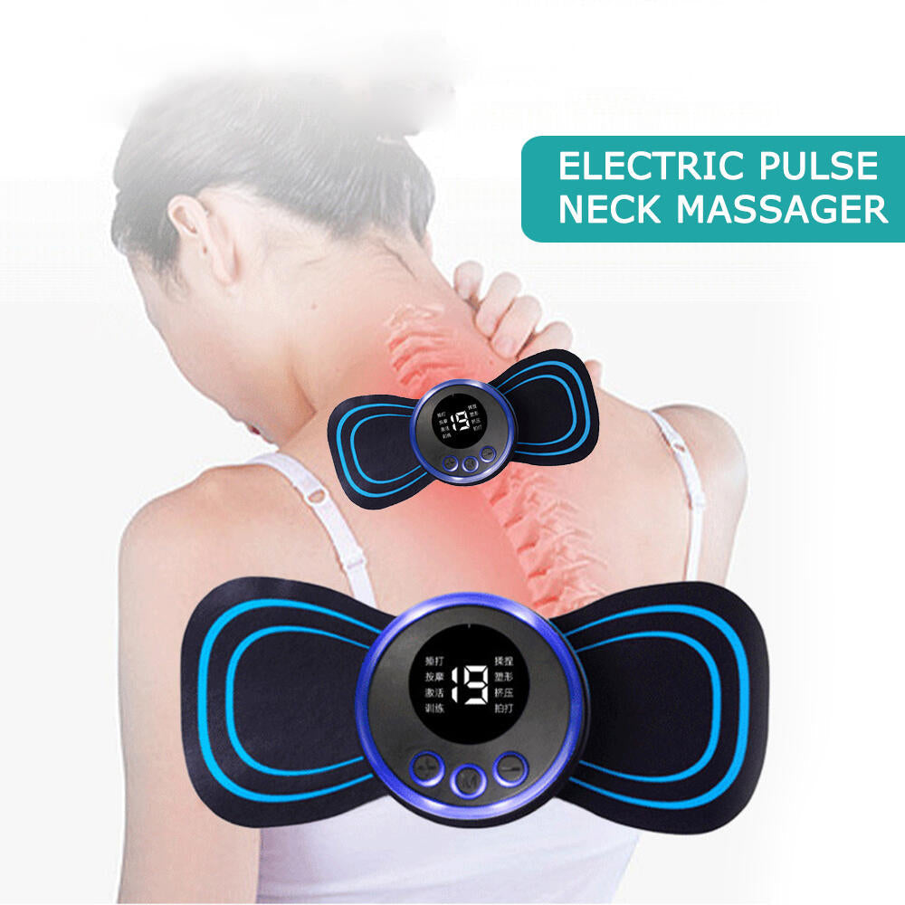 Masajeador Cervical Recargable Reduce la Fatiga, Estimula la Circulación y Relaja el Cuello